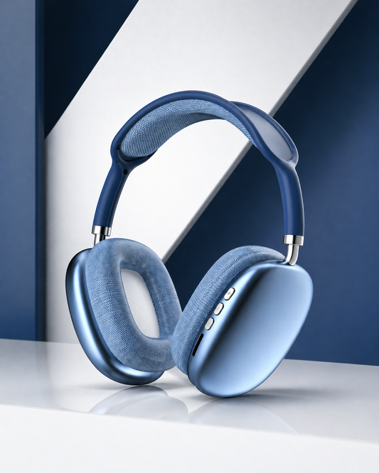 P9 Wireless Bluetooth Headphones – Hi-Fi Stereo Sound, Foldable Design, Soft Cushioned Ear Cups, Multi-Mode Playback (Bluetooth/TF/AUX) – Mix Colors
