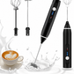 2-in-1 Rechargeable Electric Milk Frother & Coffee Whisk – Handheld Foam Maker for Coffee, Lattes & Smooth Mixing
